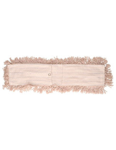 Tradineur - Recambio para mopa de poliéster y algodón, repuesto para fregona, limpieza de suelos, baldosas, baño, hogar (Beige -