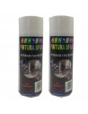 Montoro - Pack 2 botes de pintura en spray rojo burdeos A11 400 ml, válido para multitud de superficies de interior y exterior.