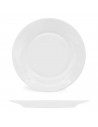 Tradineur - Pack de 6 platos de postre, vidrio opal, modelo Toledo, resistentes, vajilla de cocina, aptos para lavavajillas (Bla