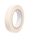 Tradineur - Pack de 6 cintas Adhesiva para pintores - Ideal para Manualidades, Bricolaje, Pintura y Etiquetado - 24 mm x 40 M -