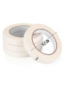 Tradineur - Pack de 6 cintas Adhesiva para pintores - Ideal para Manualidades, Bricolaje, Pintura y Etiquetado - 18 mm x 40 M -