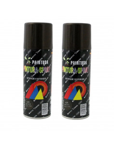 Montoro - Pack 2 botes de pintura en spray bronce A29 400 ml, válido para multitud de superficies de interior y exterior