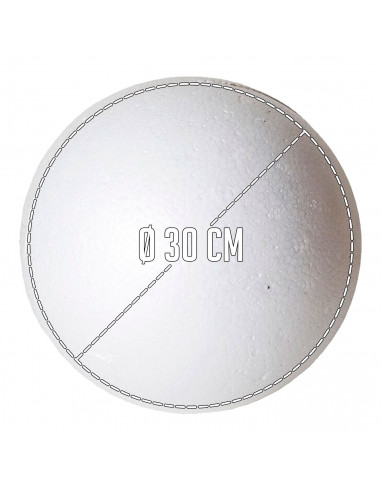 Tradineur - Bola de porexpan, poliestireno expandido, técnica de lentejuelas, servilletas, fieltro, manualidades, decoración, ar