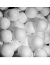 Tradineur - Bola de porexpan, poliestireno expandido, técnica de lentejuelas, servilletas, fieltro, manualidades, decoración, ar