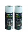 Montoro - Pack de 2 botes de pintura en spray verde oscuro A15 400 ml, válido para multitud de superficies de interior y exterio