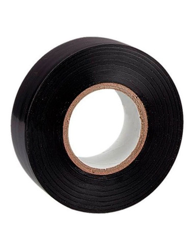 Tradineur - Pack de 3 cintas aislantes adhesivas, pvc, instalaciones eléctricas, reparar, proteger y agrupar cables, bricolaje (