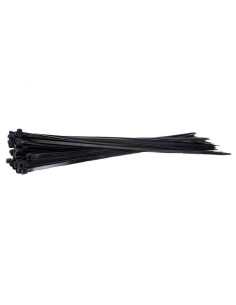 Tradineur - Pack de 60 bridas largas de nylon, bridas universales para organización de cables, reutilizables, resistentes a UV y
