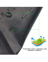 Tradineur - Manta protectora de mascotas para asientos de coche, poliéster, funda, cubierta, protector para perros, gatos, fácil