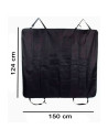 Tradineur - Manta protectora de mascotas para asientos de coche, poliéster, funda, cubierta, protector para perros, gatos, fácil