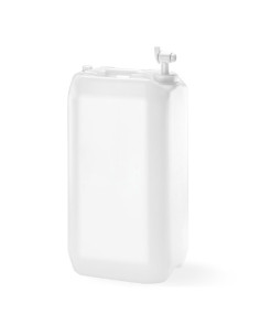 Tradineur - Bidón / Barril con Grifo dispensador de líquido - Capacidad de 30 Litros - Fabricado en PVC - Apto para uso Alimenta