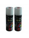 Montoro - Pack 2 botes de pintura en spray rojo vivo A04 200 ml, válido para multitud de superficies de interior y exterior