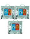 Tradineur - Pack de 3 de bolsas térmicas para alimentos - Fabricado en polietileno y plástico - Ideal para pícnics, salidas y pi