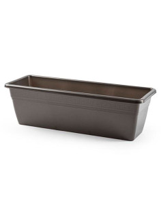 Tradineur - Jardinera modelo PLFT de plástico, polipropileno, tiesto, macetero, recipiente para plantas, flores, balcón, terraza