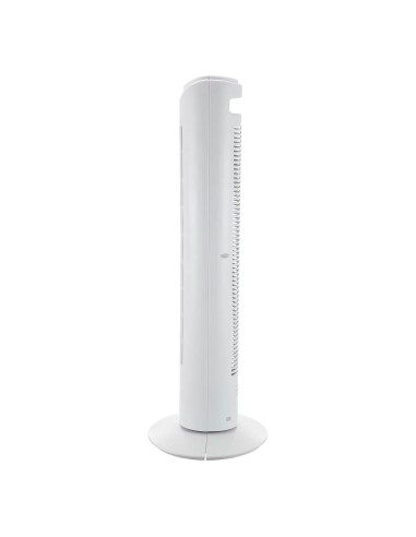 Tradineur - Ventilador de columna de suelo - Rejilla de 44 cm - 3 Velocidad - Oscilante 180º - temporizador de 2h - Idóneo para