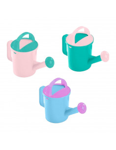 Tradineur - Pack de 3 Pequeñas Regaderas con Asa - Capacidad de 0,75 L - Fabricado en Plástico - Ideal para el riego de plantas