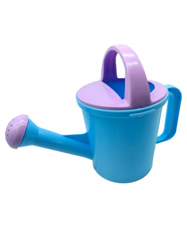 Tradineur - Pack de 3 Pequeñas Regaderas con Asa - Capacidad de 0,75 L - Fabricado en Plástico - Ideal para el riego de plantas
