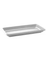 Tradineur - Plato jardinera de 100 cm - Macetero, Maceta para plantas y flores rectangular - Fabricado en Plástico - 7 x 96,5 x