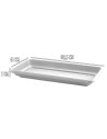 Tradineur - Plato jardinera de 100 cm - Macetero, Maceta para plantas y flores rectangular - Fabricado en Plástico - 7 x 96,5 x
