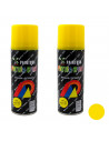 Montoro - Pack 2 botes de pintura en spray amarillo limón A18 200 ml, válido para multitud de superficies de interior y exterior