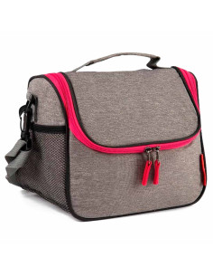 Tradineur - Bolsa Térmica Sport - Cremallera color surtido - Mantiene tanto el calor como el frío - Impermeable - Fácil de limpi
