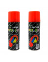 Montoro - Pack de 2 botes de pintura en spray naranja A03, 200 ml, válido para multitud de superficies de interior y exterior