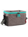 Tradineur - Bolsa Térmica Picnic - Cremallera color surtido - Mantiene tanto el calor como el frío - Impermeable - Fácil de limp