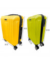 Tradineur - Set de 2 Maletas con Ruedas Desmontables - Combinación de Seguridad - Incluye Mango integrado y Mango Extensible de