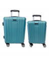Tradineur - Set de 2 Maletas con Ruedas Desmontables - Combinación de Seguridad - Incluye Mango integrado y Mango Extensible de