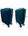 Tradineur - Set de 2 Maletas con Ruedas Desmontable - Combinación de Seguridad - Incluye Mango integrado y Mango Extensible de 5