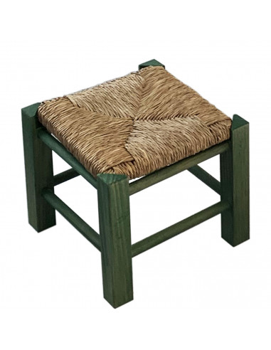Artema  - Taburete pequeño "rafia" para niños o decoración de color surtido y de 21 x 24 x 24 cm. Asiento sin respaldo para niño