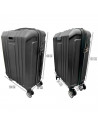Tradineur - Set de 2 Maletas con Ruedas Desmontables - Combinación de Seguridad - Incluye Mango integrado y Mango Extensible de
