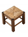 Artema  - Taburete pequeño "rafia" para niños o decoración de color surtido y de 21 x 24 x 24 cm. Asiento sin respaldo para niño