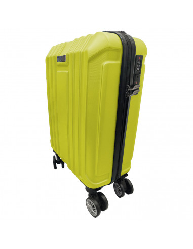 Tradineur - Maleta Pequeña con Ruedas Desmontables - Combinación de Seguridad - Incluye Mango integrado y Mango Extensible de 50