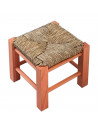 Artema  - Taburete pequeño "rafia" para niños o decoración de color surtido y de 21 x 24 x 24 cm. Asiento sin respaldo para niño