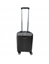 Tradineur - Maleta Pequeña con Ruedas Desmontables - Combinación de Seguridad - Incluye Mango integrado y Mango Extensible de 50