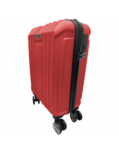 Tradineur - Maleta Pequeña con Ruedas Desmontables - Combinación de Seguridad - Incluye Mango integrado y Mango Extensible de 50