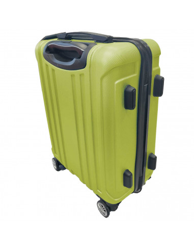Tradineur - Maleta Mediana con Ruedas Desmontables - Combinación de Seguridad - Incluye Mango integrado y Mango Extensible de 50