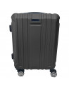 Tradineur - Maleta Mediana con Ruedas Desmontables - Combinación de Seguridad - Incluye Mango integrado y Mango Extensible de 50