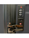 Tradineur - Maleta Mediana con Ruedas Desmontables - Combinación de Seguridad - Incluye Mango integrado y Mango Extensible de 50