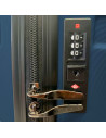 Tradineur - Maleta Mediana con Ruedas Desmontables - Combinación de Seguridad - Incluye Mango integrado y Mango Extensible de 50
