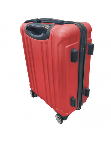 Tradineur - Maleta Mediana con Ruedas Desmontables - Combinación de Seguridad - Incluye Mango integrado y Mango Extensible de 50