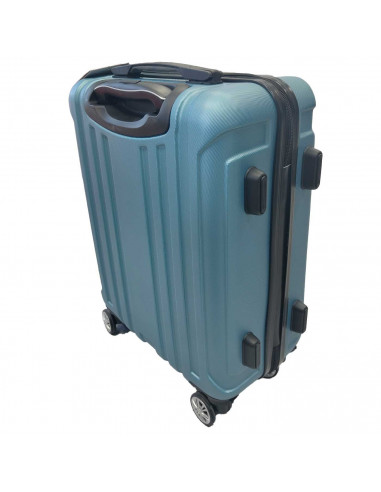 Tradineur - Maleta Mediana con Ruedas Desmontables - Combinación de Seguridad - Incluye Mango integrado y Mango Extensible de 50