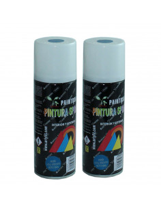 Montoro - Pack 2 botes de pintura en azul oscuro A09 200 ml, válido para multitud de superficies de interior y exterior. Pintura