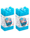 Tradineur - Pack de 4 Acumuladores de Frío N.º 2 - 90 G - Fabricado en Plástico - Ideal para mantener la temperatura en tu never