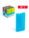 Tradineur - Pack de 4 Acumuladores de Frío N.º 7 - 500 G - Fabricado en Plástico - Ideal para mantener la temperatura en tu neve