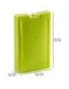 Tradineur - Pack de 4 Acumuladores de Frío N.º 8 - 1000 G - Fabricado en Plástico - Ideal para mantener la temperatura en tu nev