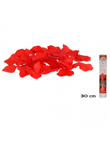 Tradineur - Pack de 4 cañones de confeti de aire comprimido, popper, cracker de confetti, cumpleaños, bodas, fiestas, celebracio