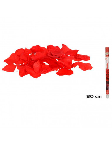 Tradineur - Pack de 4 cañones de confeti de aire comprimido, popper, cracker de confetti, cumpleaños, bodas, fiestas, celebracio