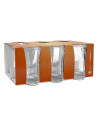 Tradineur - Pack de 12 Vasos para chupitos modelo "Irlandes" - Capacidad de 3,4 cl (1,14 oz) - Fabricado en Vidrio - Apto para l