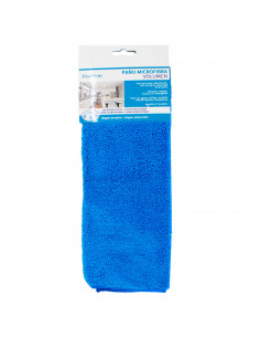 Tradineur - Paño de microfibra poliéster doble cara 30 x 40 cm, trapo, bayeta de limpieza suave, gran absorción, fibras microscó